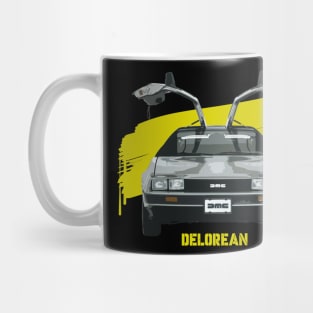 Delorean Classic Car Mug